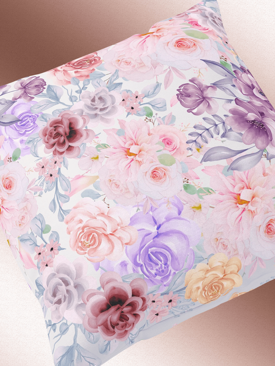 Pastel Floral Dream All-Over Print Pillow product image (5)