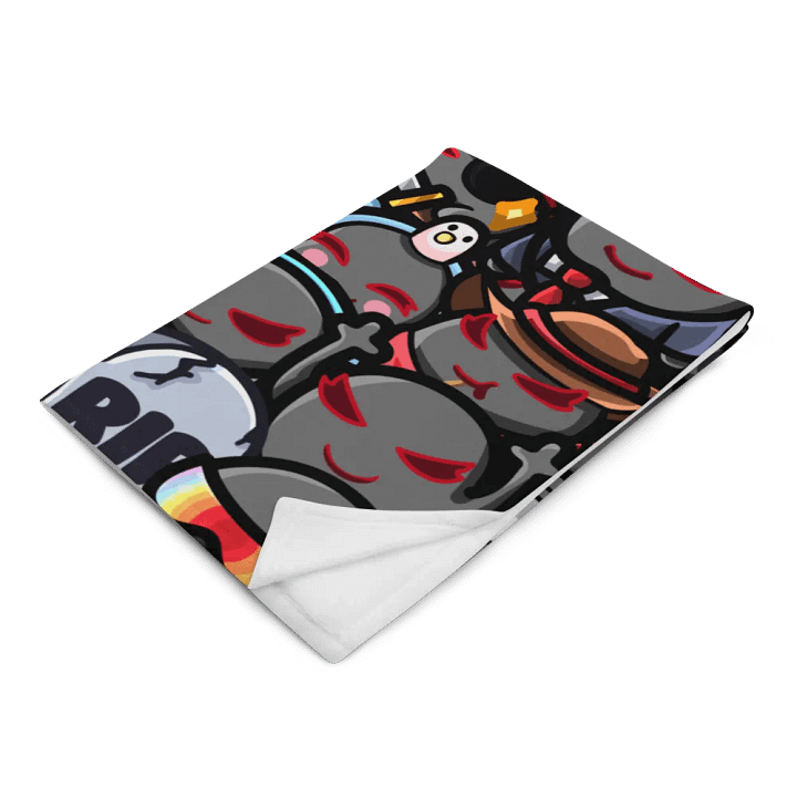 Emote-tional Support Throw Blanket product image (2)