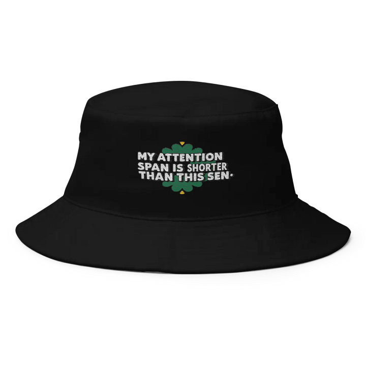 Short Attention Span Bucket Hat product image (1)