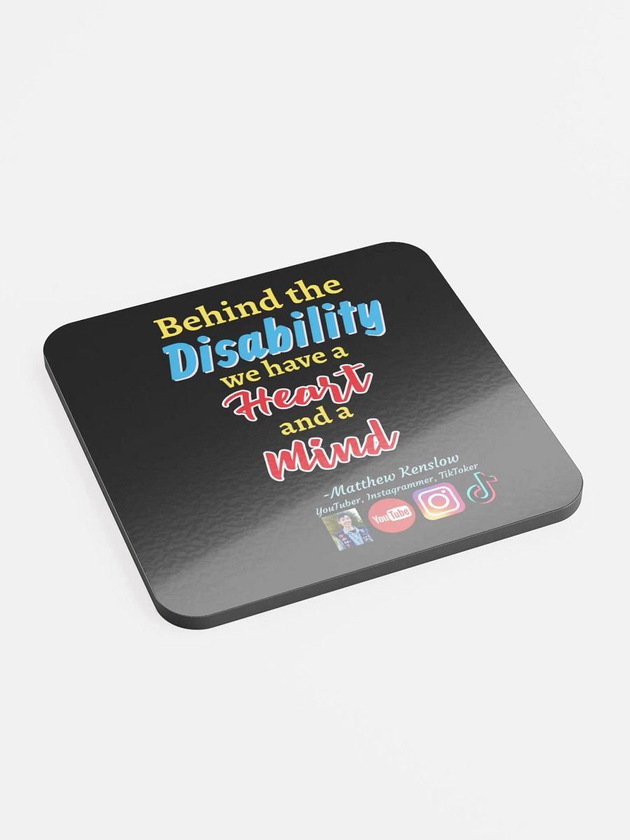 Glossed Cork Coaster [Quote 1] product image (3)