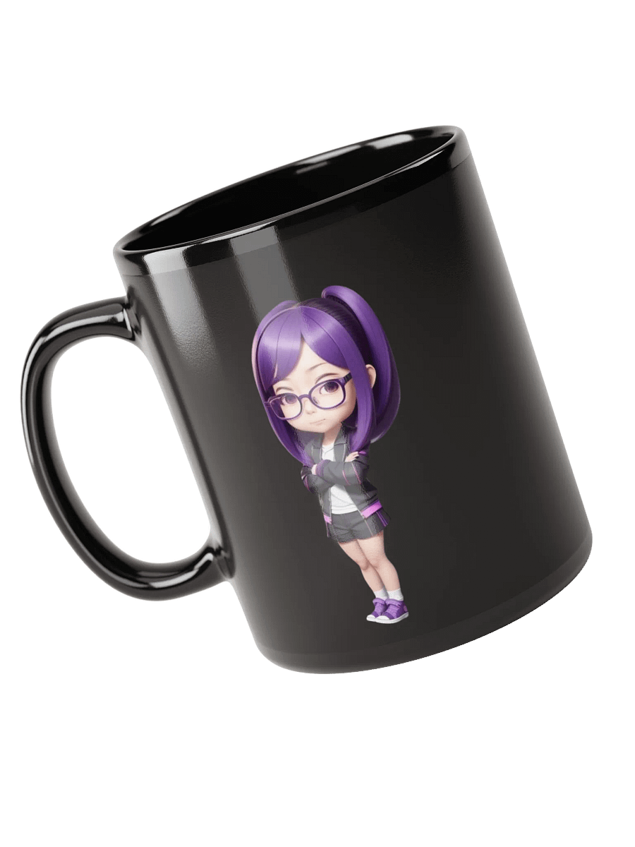 (PURPLE CHIBI) K Black Mug product image (3)