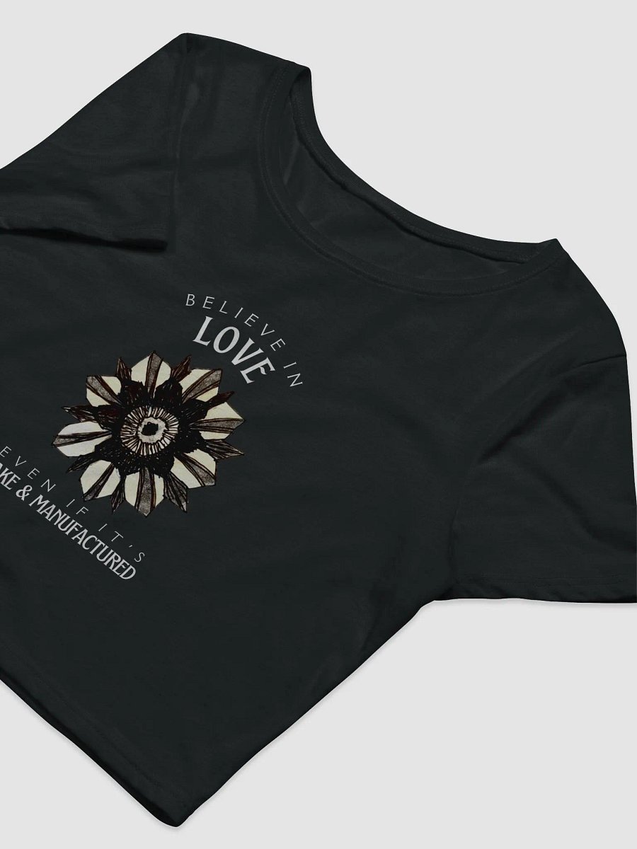 Believe In Love Cropped Shirt product image (5)
