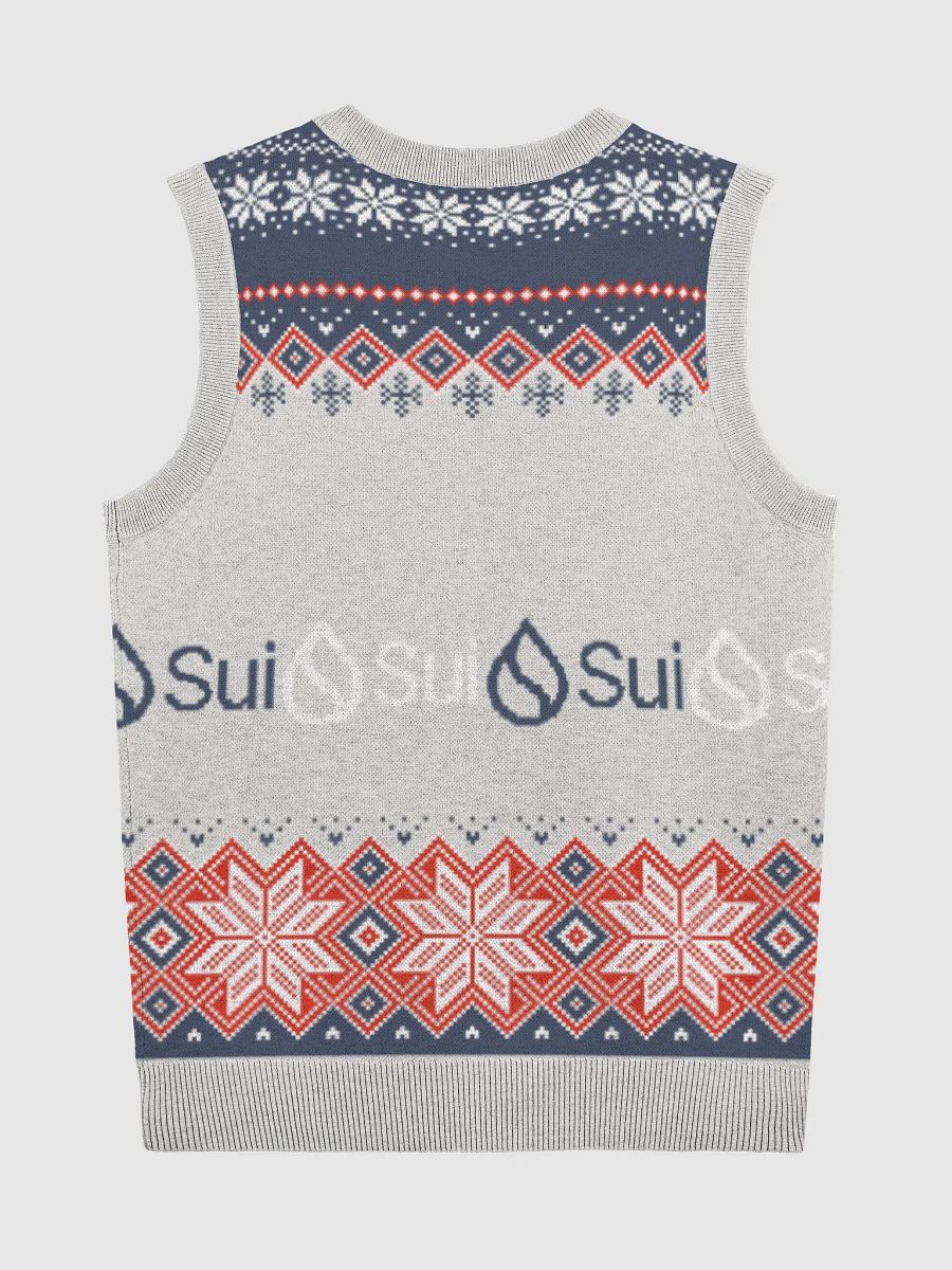 Knitted V-Neck Vest product image (6)