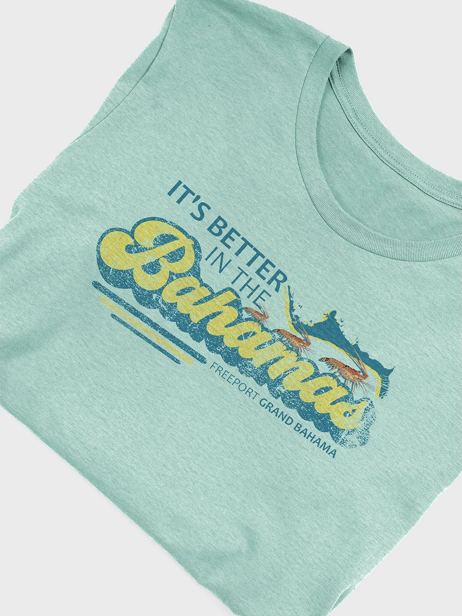 Freeport Grand Bahama Bahamas Shirt : It's Better In The Bahamas : Spiny Lobster product image (5)
