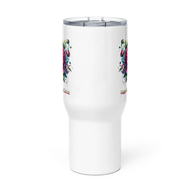 Happy Birthday Clarice Travel Mug product image (3)