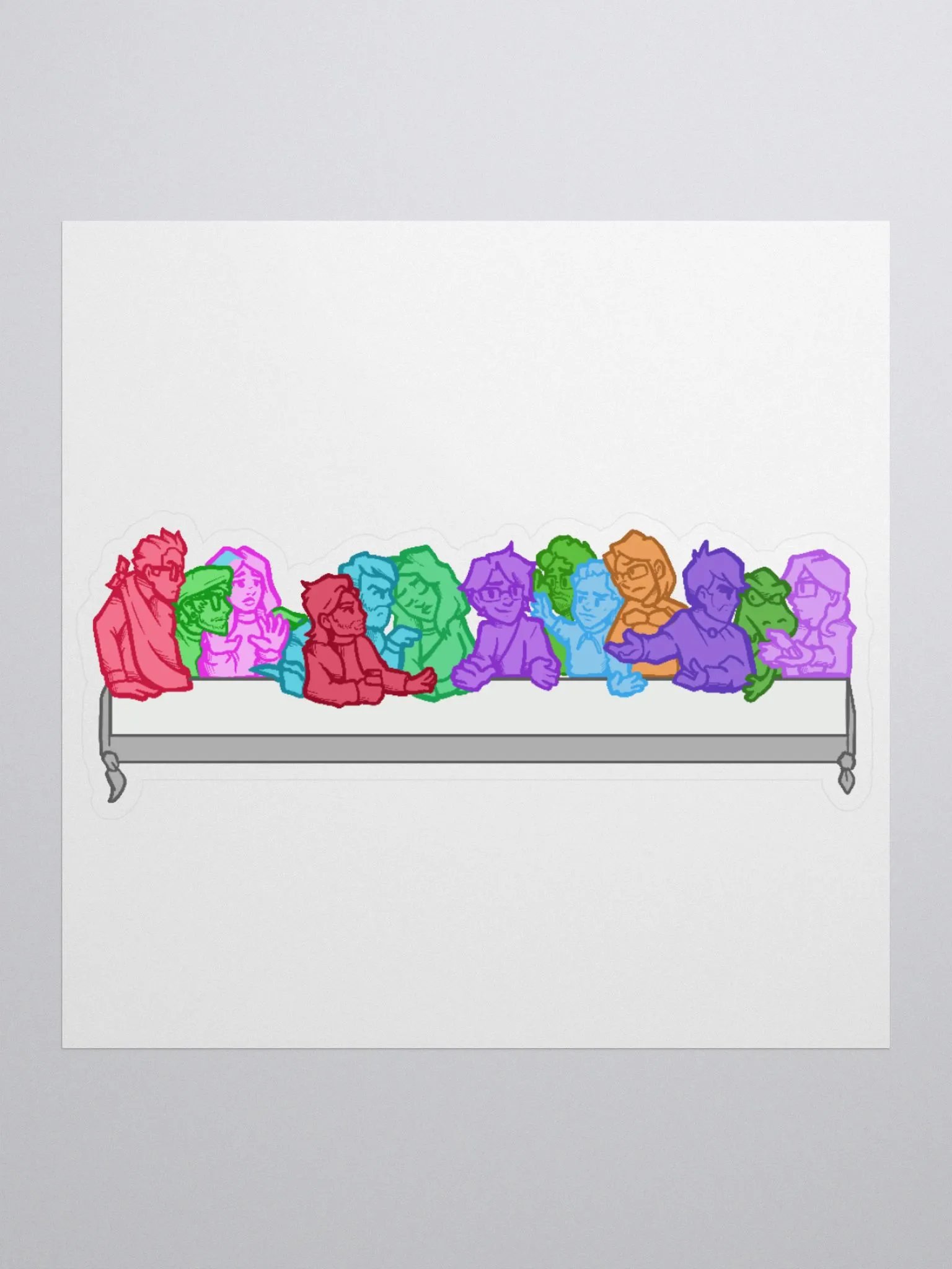 Mod-Supper Sticker product image (1)
