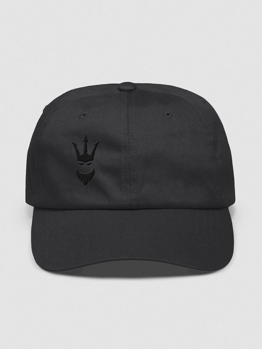 Black on Black CB Logo Dad Cap product image (1)