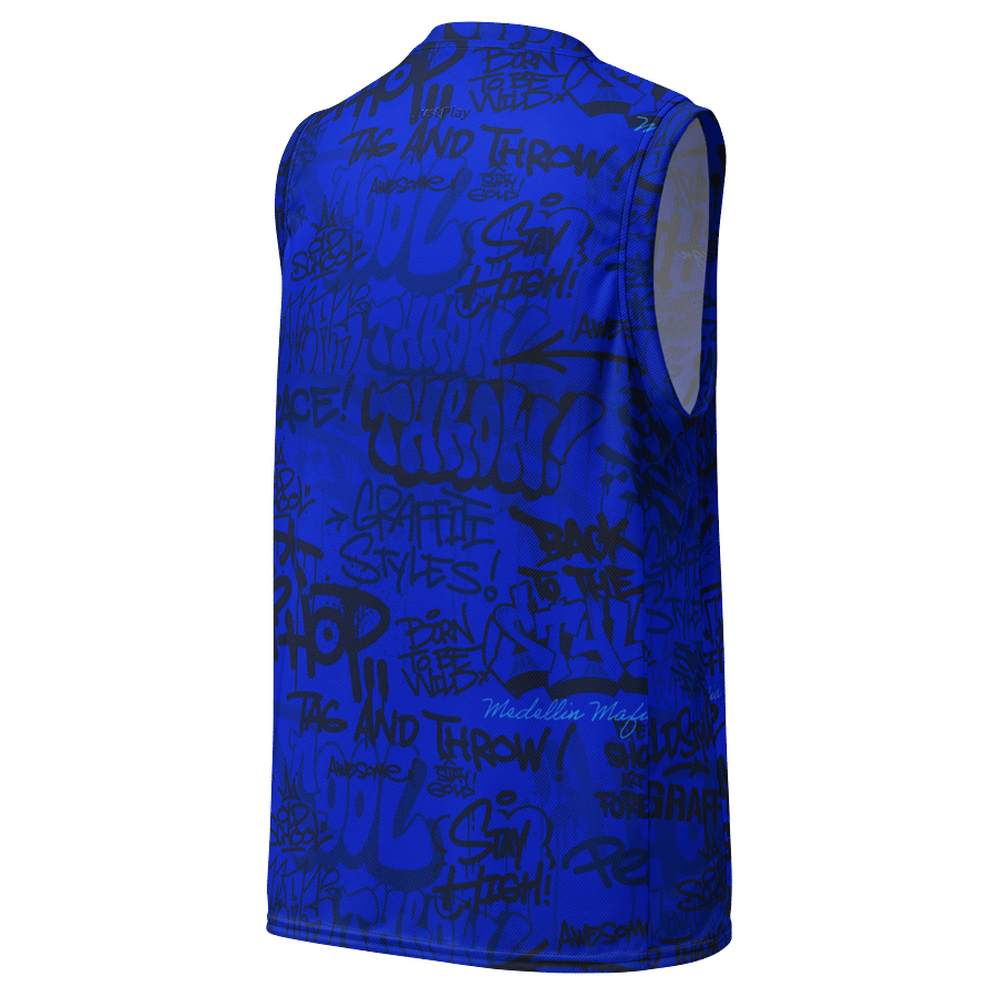 Urban Vibes Graffiti Basketball Jersey product image (4)
