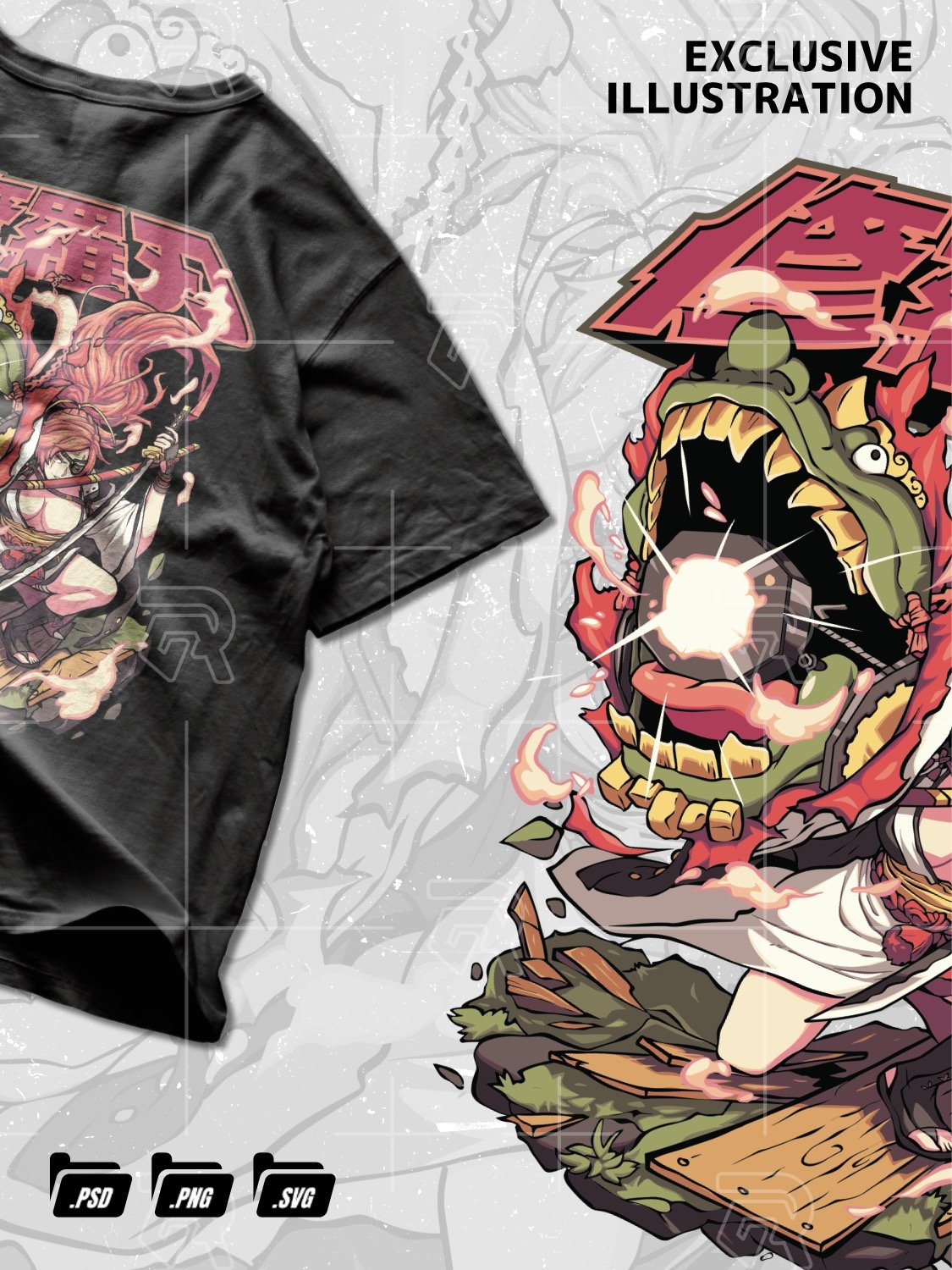 Shura Blade – 修羅刃 (Inspired by Baiken from Guilty Gear) product image (3)