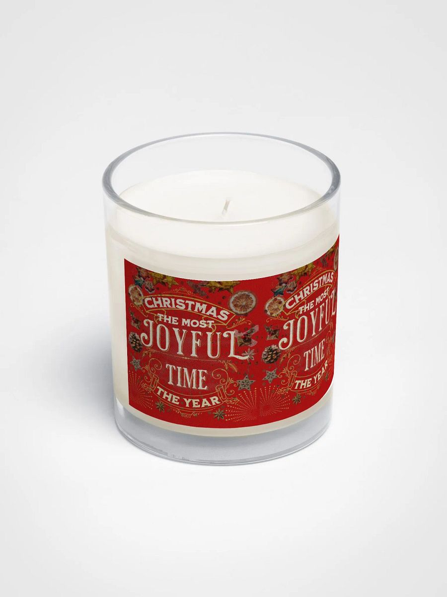 Joyful Christmas Soy Wax Candle for moms dads friends colleagues product image (2)