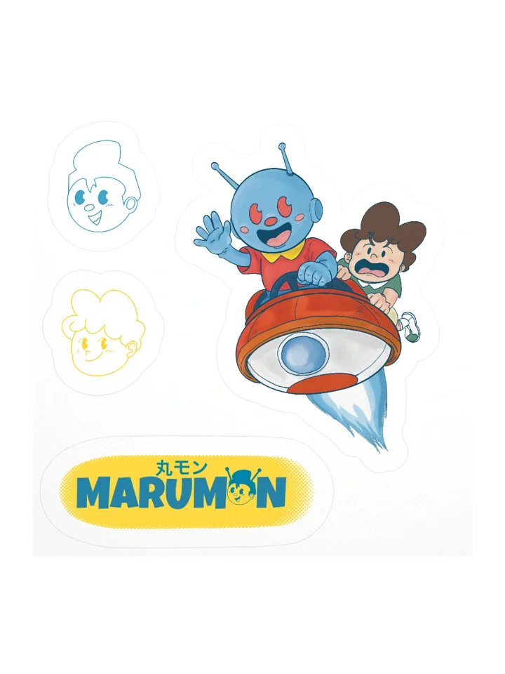 MARUMON AND TOMO STICKER SHEET product image (3)