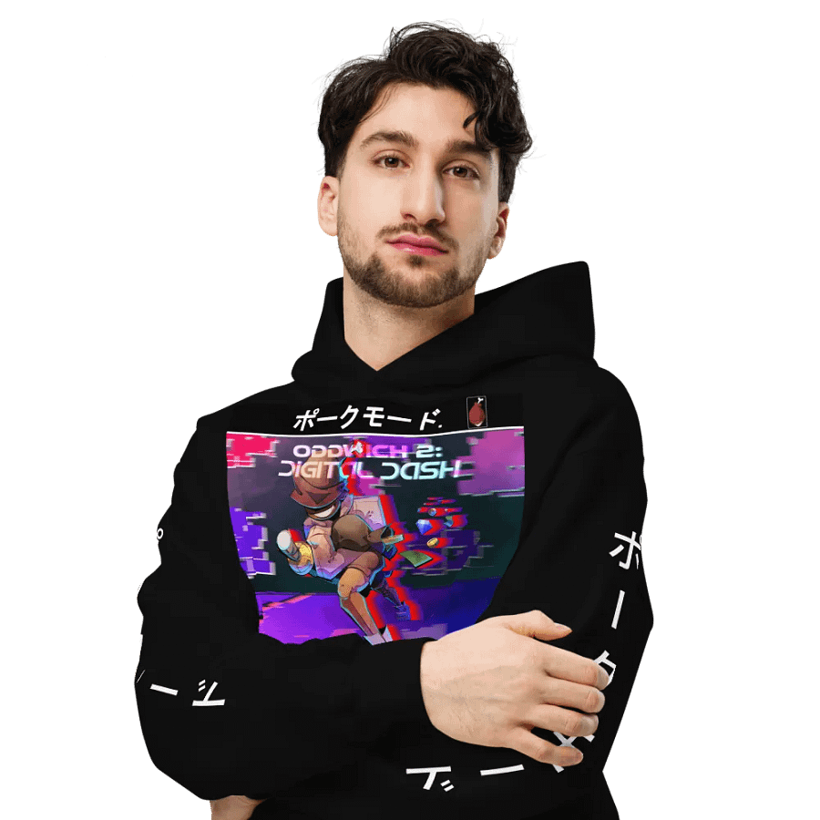 DIGITAL DASH OVERSIZED HOODIE product image (6)