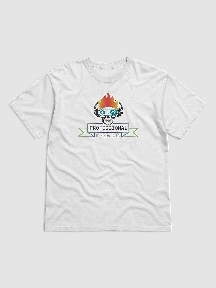 Professional Skull Flame Graphic Tee product image (1)