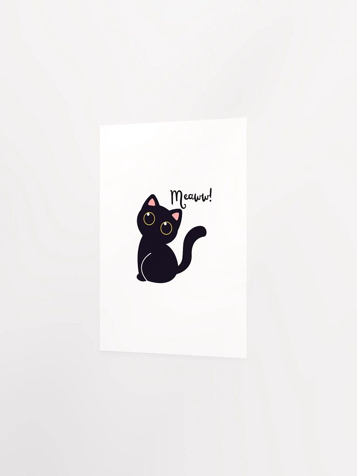 Meaww Mini Poster product image (2)