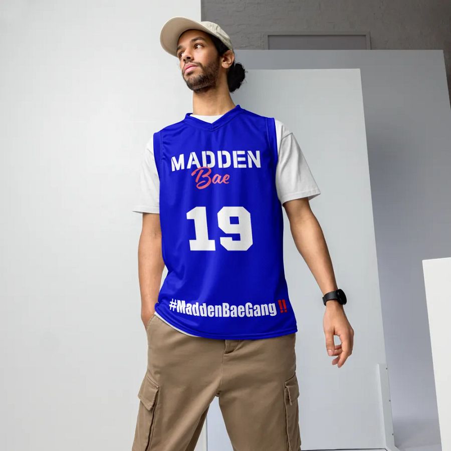 Madden Bae Jersey 👨‍🎨 (Blue) product image (3)