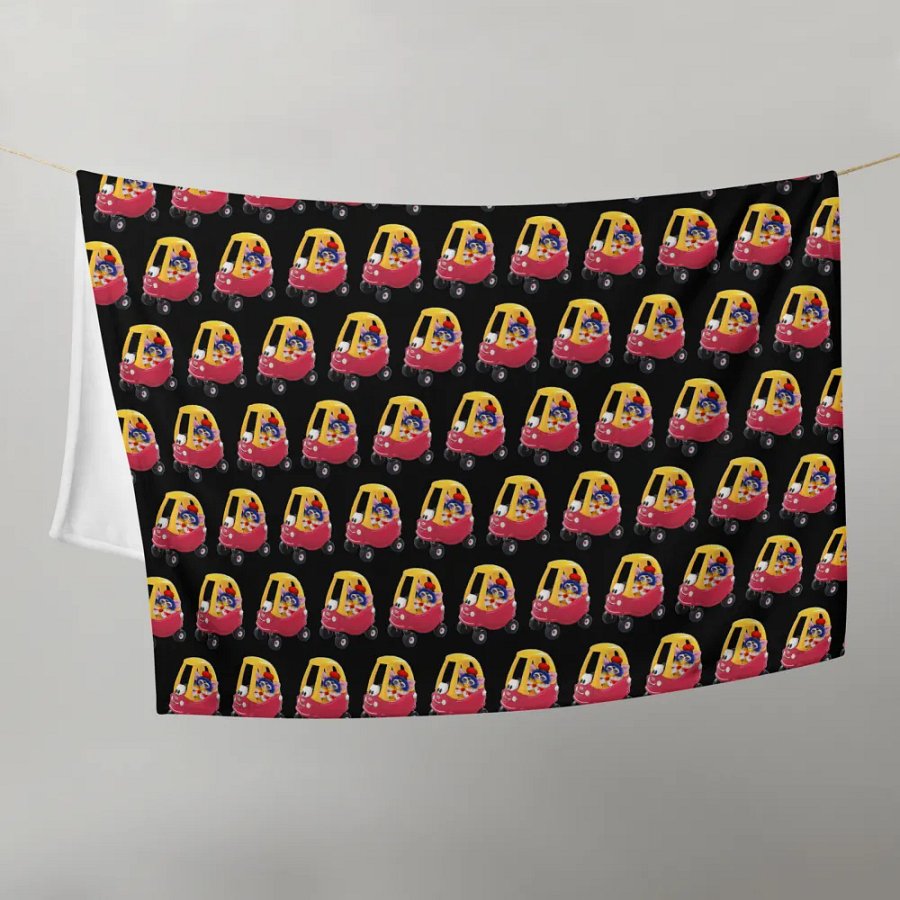Black Rochester Toy Car Blanket product image (9)