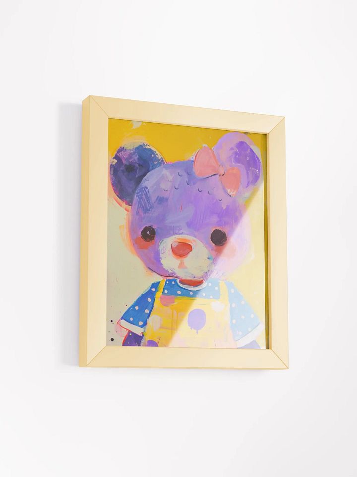 Whimsical Teddy Bear Framed Poster product image (3)