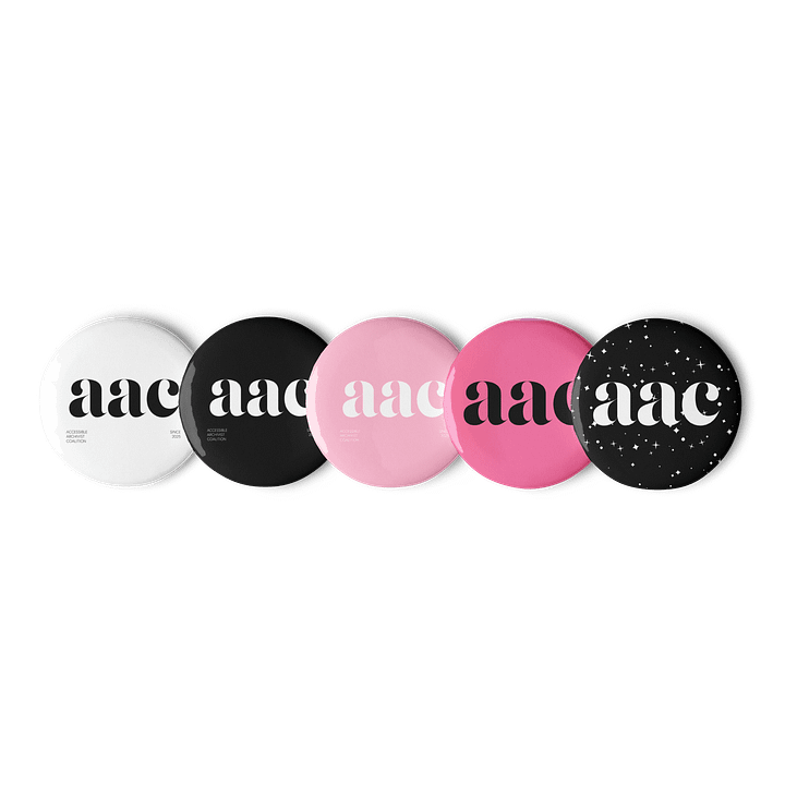 THE AAC BUTTON SET - MULTI product image (1)