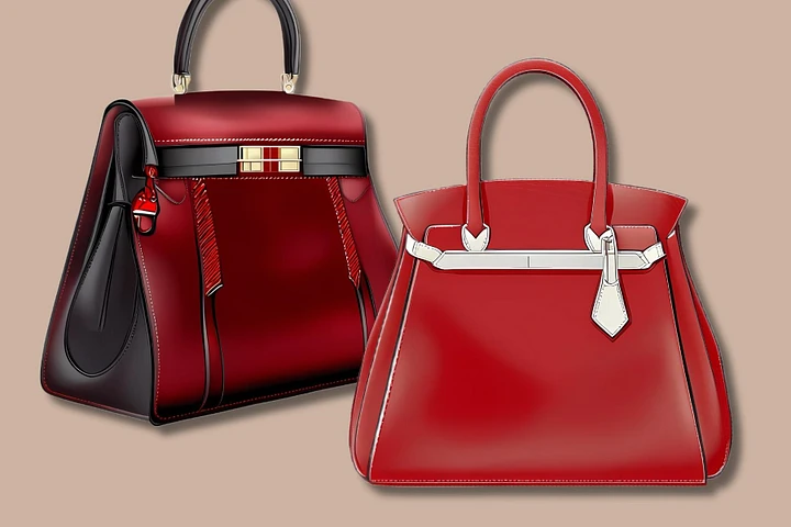 LUXURY BAGS - RED-ISH 12 CLIPART product image (2)