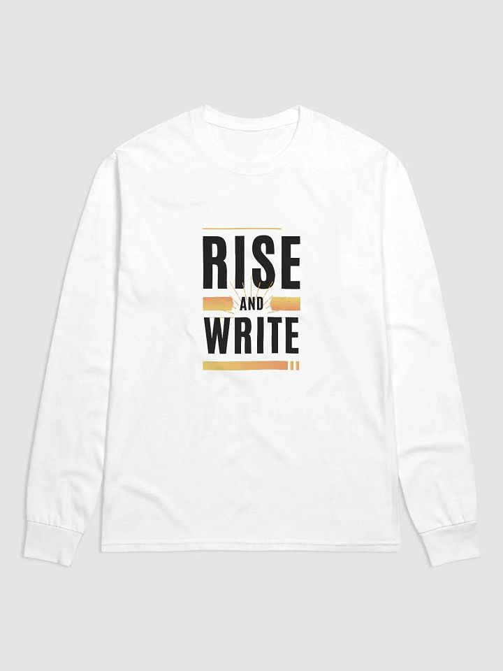 Rise and Write Long Sleeve T-shirt product image (1)