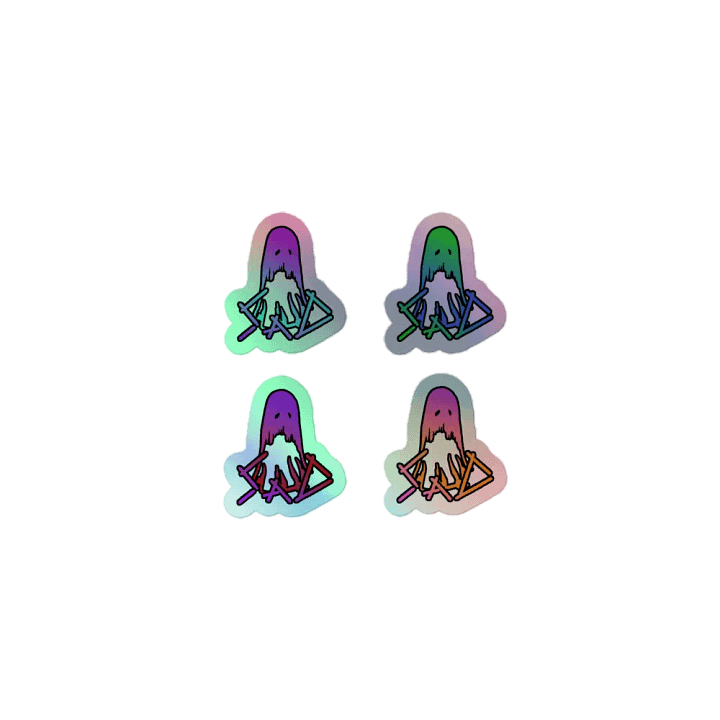 SaD Holographic Sticker - All Colours - Variant 1 product image (1)