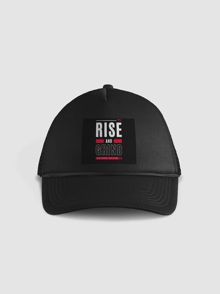 Rise and Grind Foam Trucker Hat product image (2)