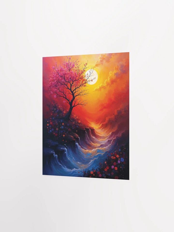 Surreal Sunset Blossom Poster product image (14)