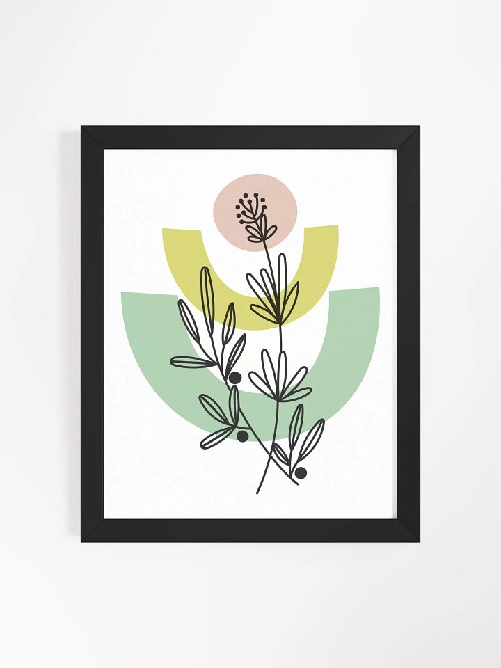 Vibrant Ayous Wood Framed Matte Poster product image (11)