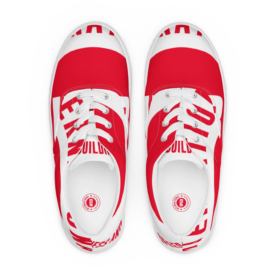 IFBNewsfeed.Org's Men's Lace-Up Canvas Shoes product image (1)