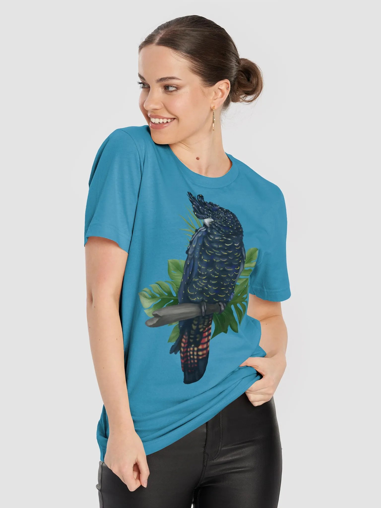 Red-Tailed Black Cockatoo T-shirt product image (4)