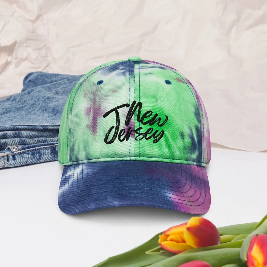 Sportsman Tie-Dye Dad Hat - New Jersey product image (6)