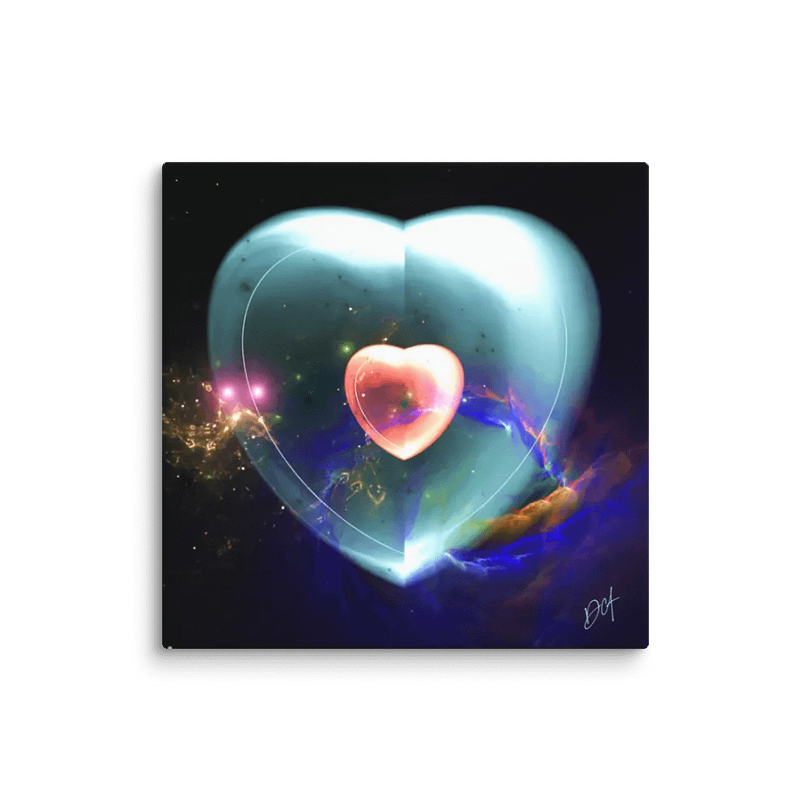 Celestial Heart - on Canvas product image (1)