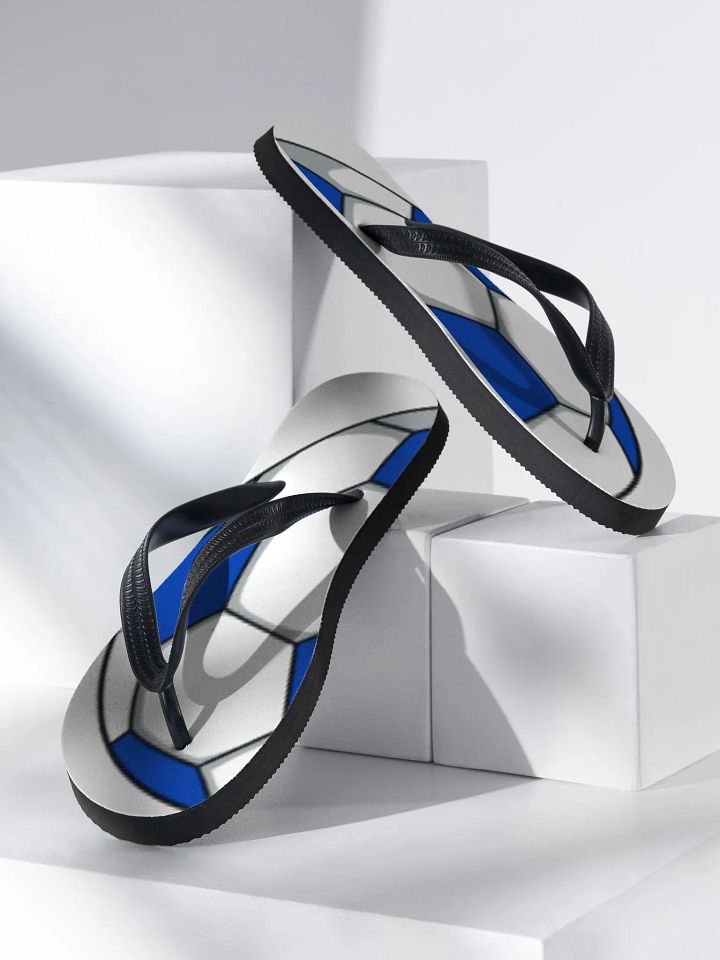 Soccer Fan Flip Flops product image (2)