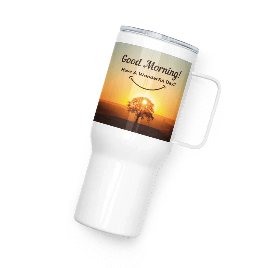 Smiling Sunrise Stainless Steel Travel Mug product image (4)