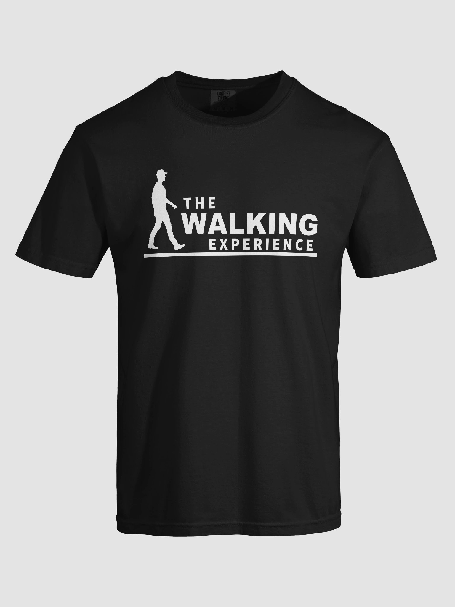 The Walking Experience T-Shirt (White Logo) product image (50)