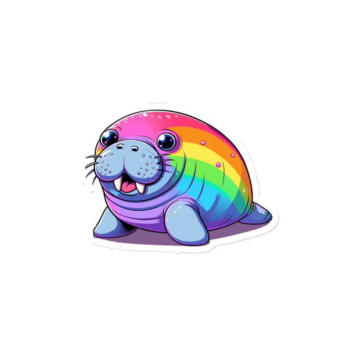 Hue Manatee Magnet product image (2)