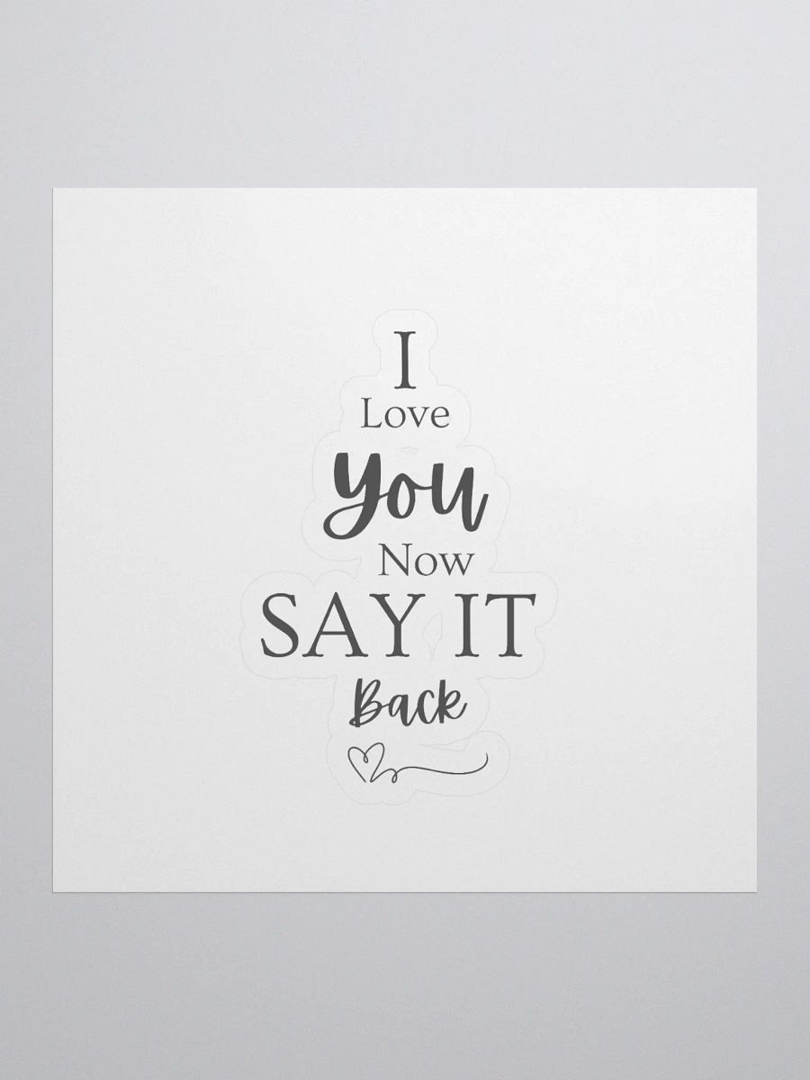 Jk's Love Phrase Stickers product image (1)
