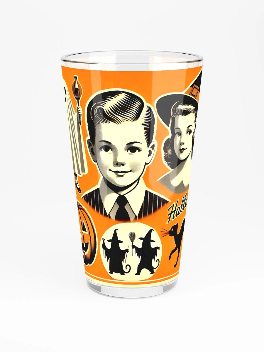Happy Vintage Halloween Pint Glass product image (3)