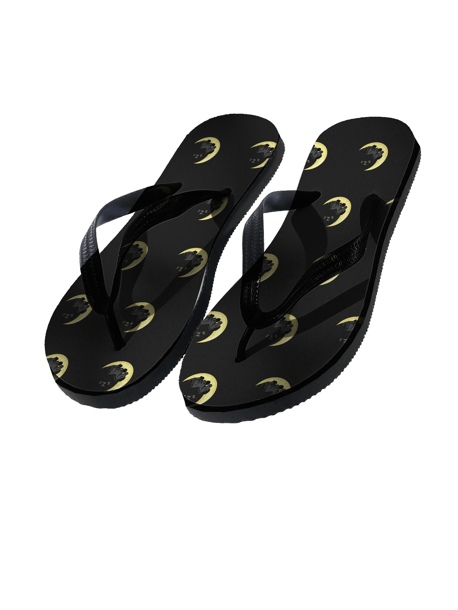 Sleepy Moon Flip-Flops product image (1)