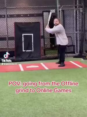 Everyone that hasn’t been playing after doing hours of offline stuff and going into your first online game!  #fyp #mlb #mlbtheshow25 #theshow #baseball #Meme #fypシ 