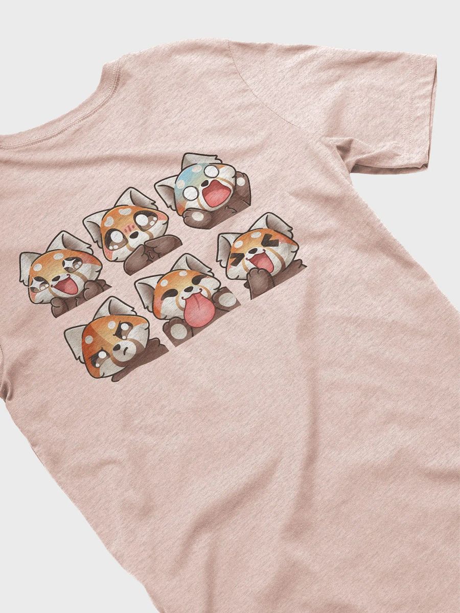 Red panda emote t-shirt product image (16)