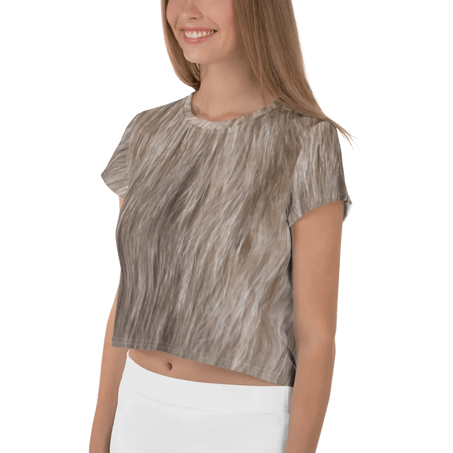 Fawn Cat Crop Tee product image (7)
