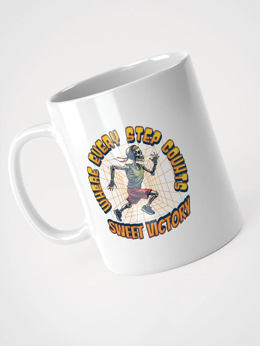 Where Every Step Counts Sweet Victory Runner Skeleton Mug product image (2)