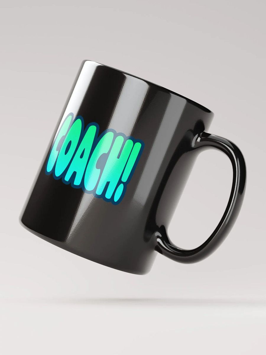 WHISTLE/COACH BLACK GLOSSY MUG product image (9)