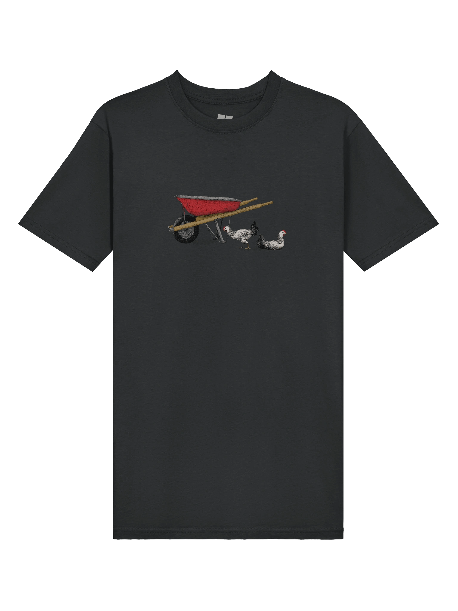 Wheelbarrow & Chickens product image (1)