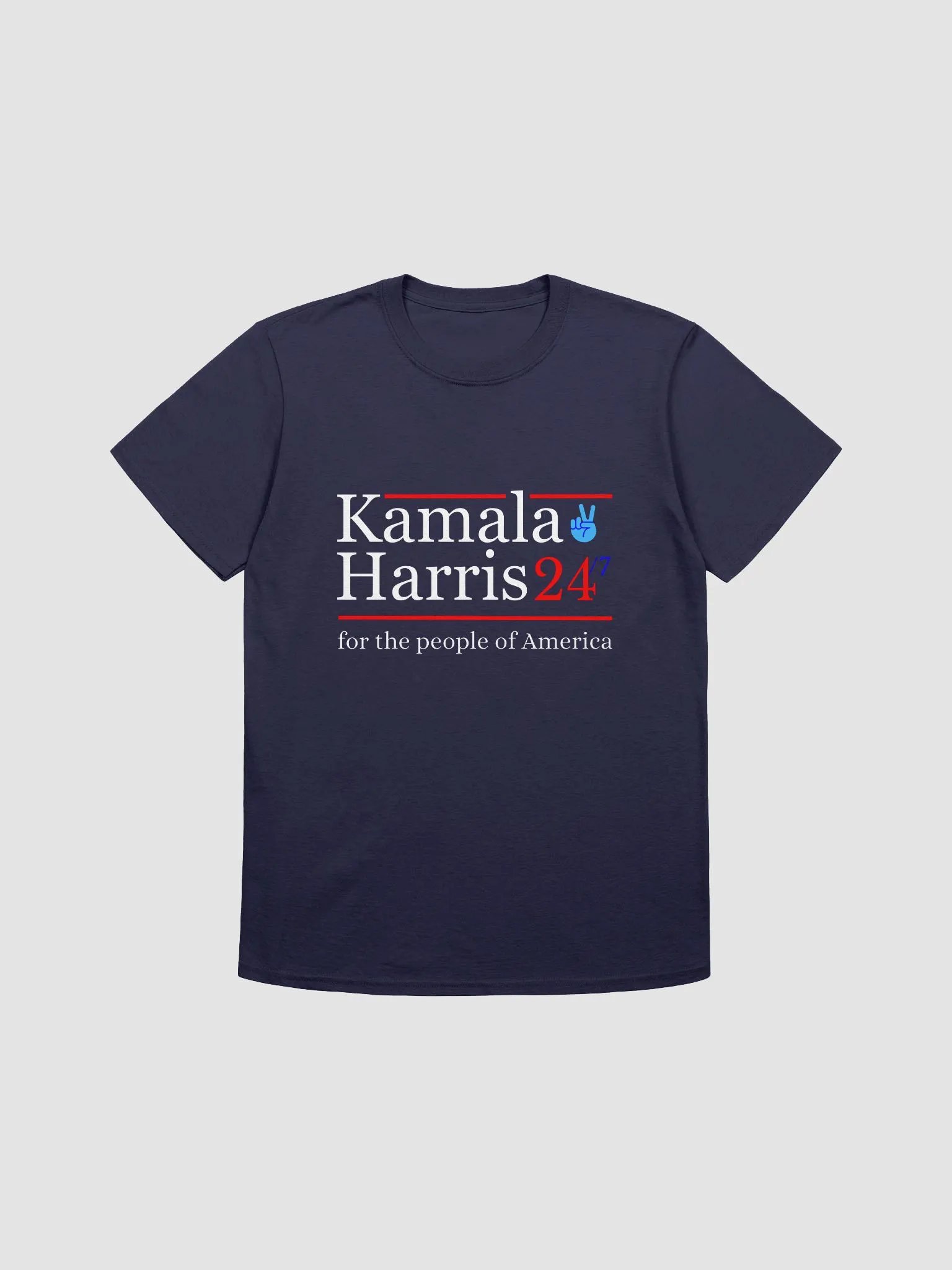 Kamala Harris 24/7 For the people Sign Tee product image (2)
