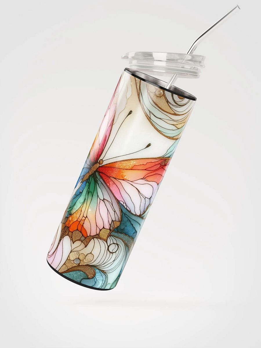 Mosaic Butterfly 20oz Tumbler. product image (2)
