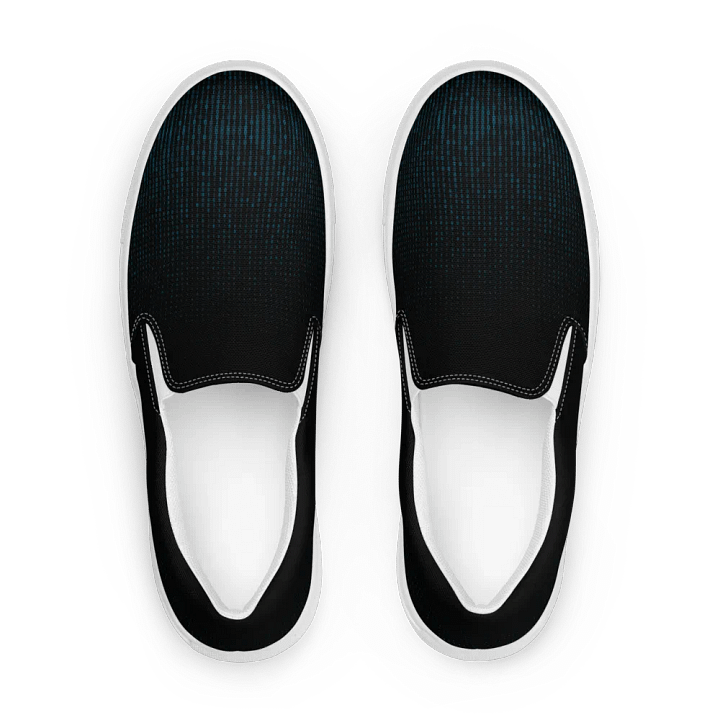 Programming Code Women's Slip-On Canvas Shoes product image (2)
