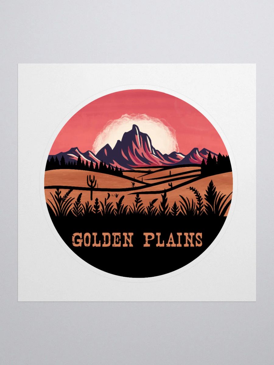 Golden Plains Sticker product image (1)