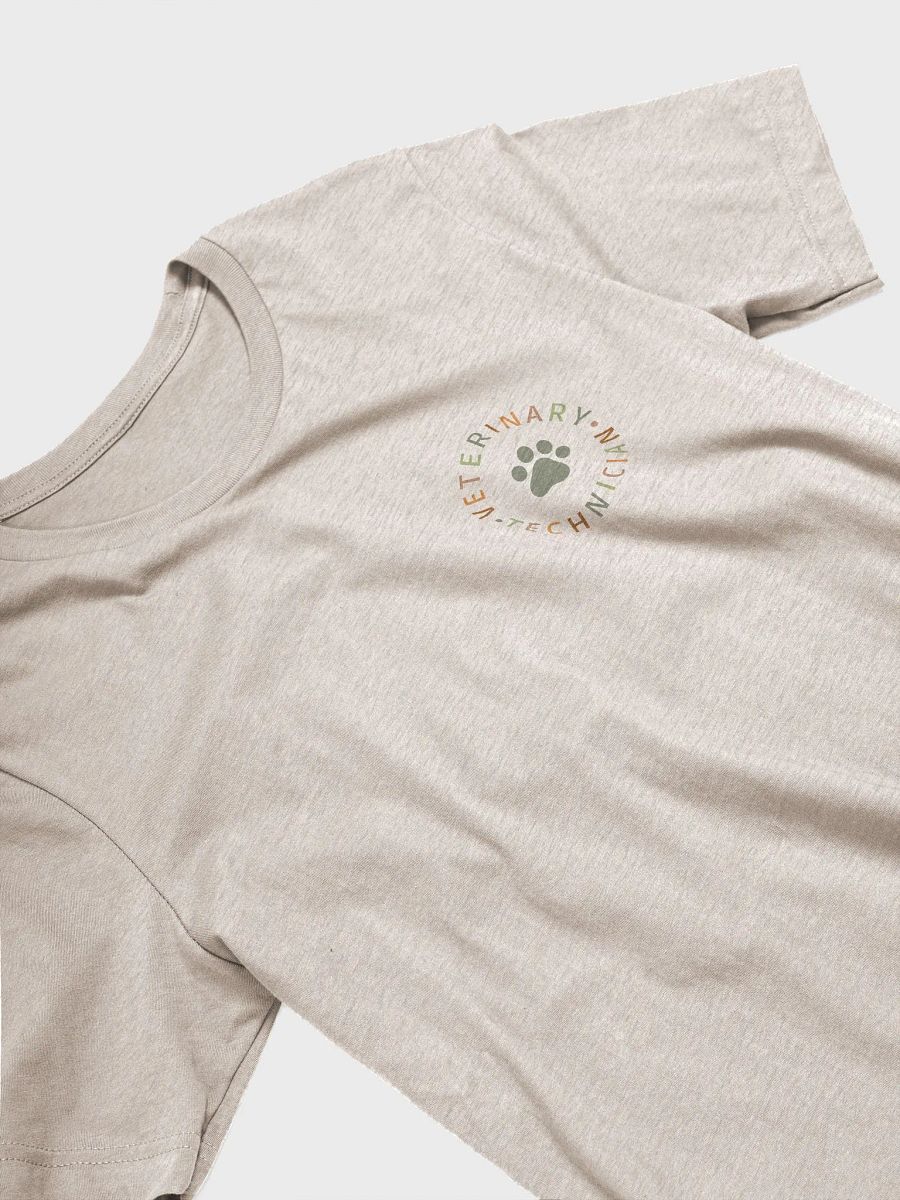 "Veterinary technician - pastel colors" t-shirt (Light background) product image (6)